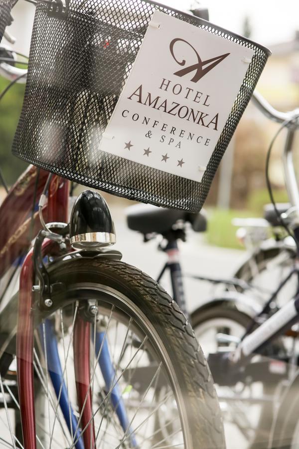 Hotel Amazonka Conference And Spa 切霍齐内克 外观 照片